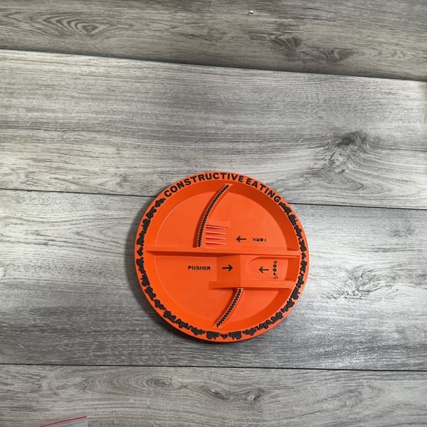 Constructive Eating Plate