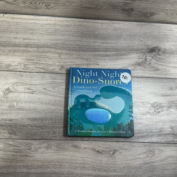 Night Night Dino - Snores - Touch and Feel