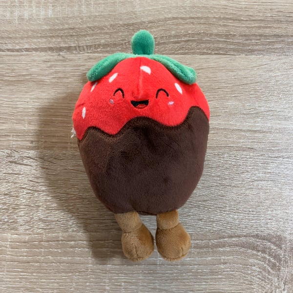 Chocolate Covered Strawberry Stuffed Animal