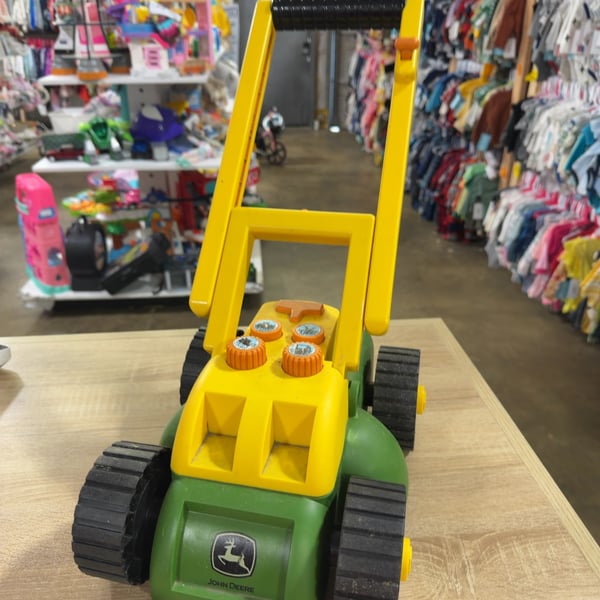 John Deere Mower Push Toy
