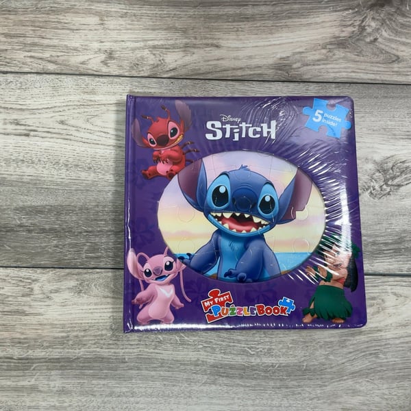 Disney Stitch Puzzle Book · NWT
