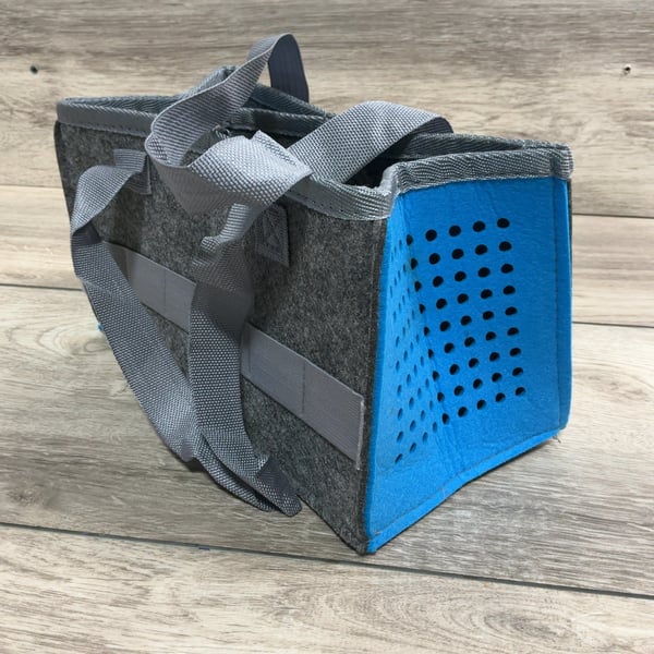 Gray Tote Bag