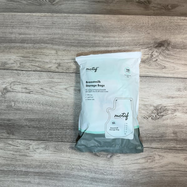 Motif 100ct Breastfeeding Storage Bags