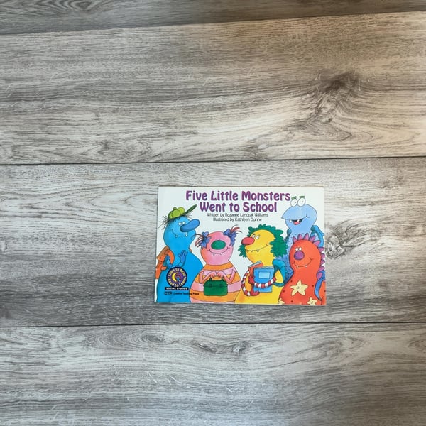 Five Little Monsters Went to School