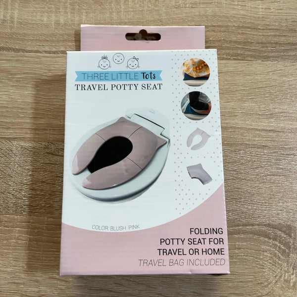 Three Little Tots- Folding Potty Seat · NWT