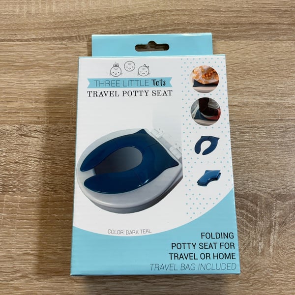 Three Little Tots- Folding Travel Potty Seat · NWT