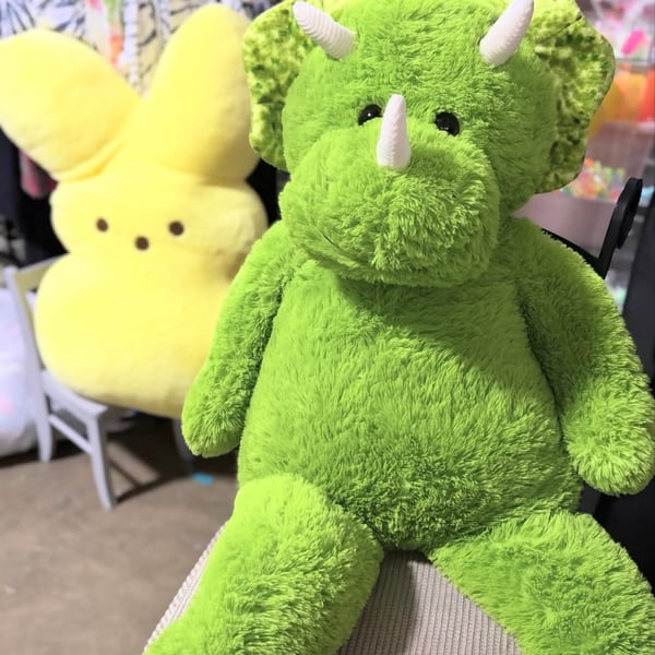 Dino Oversized Plush - Small Tear on Head (Repairable)