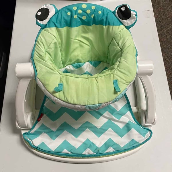 Fisher Price Frog Sit Me Up (NO TOYS)