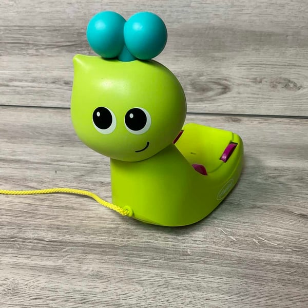Pull Caterpillar Toy