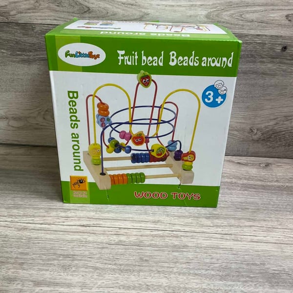 Fruit Goes Round Bead Maze