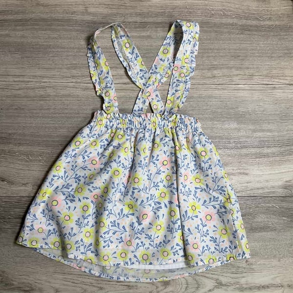 GIRLS - 2T - Overall Skirt