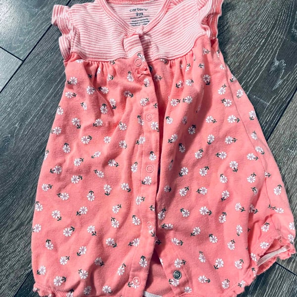 GIRLS - #2111 - 9 Months - Romper