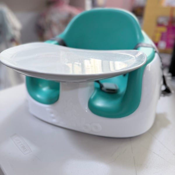 Bumbo Baby & Toddler Multi-Seat 3-in-1 Booster Seat/High Chair, Aqua