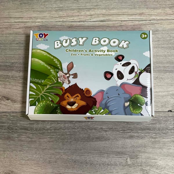 Busy Book Set -- Multiple Activities