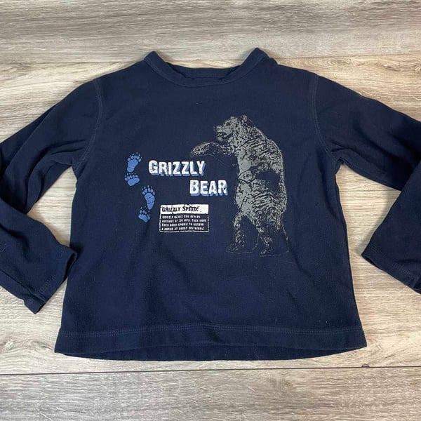 BOYS - Size 5/6 - Fuzzy Pullover