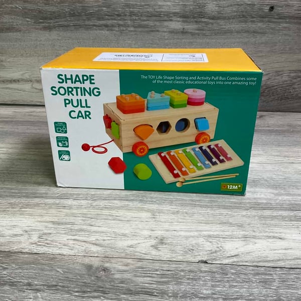 Shape Sorting Pull Car
