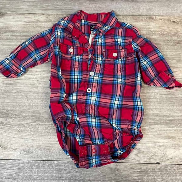 BOYS - 12 Months - Dress Onesie