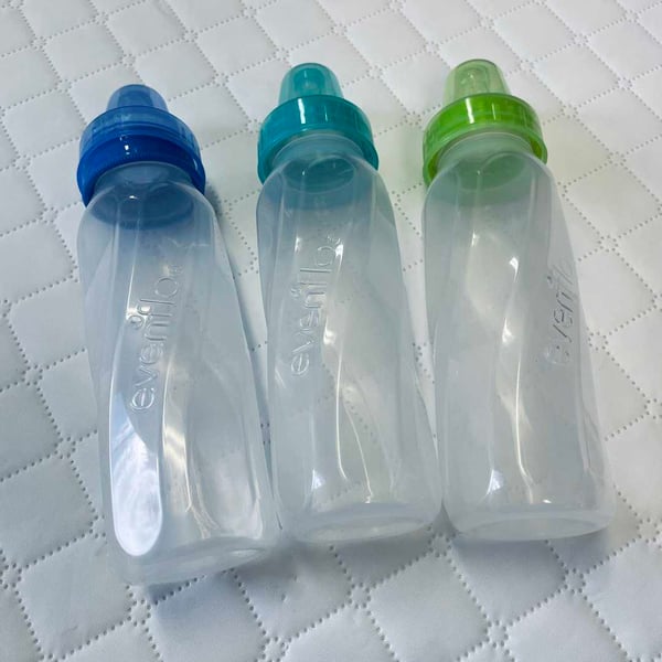 3 Piece Evenflo Bottle Set