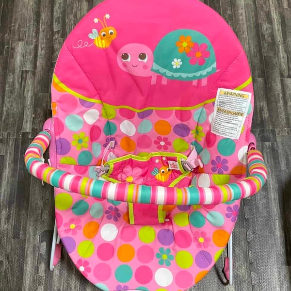 Bright Starts Bouncer, Pink Snail / Turtle