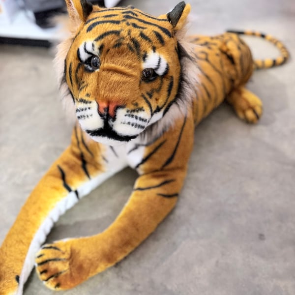 Tiger Lifelike Plush Stuffed Animal
