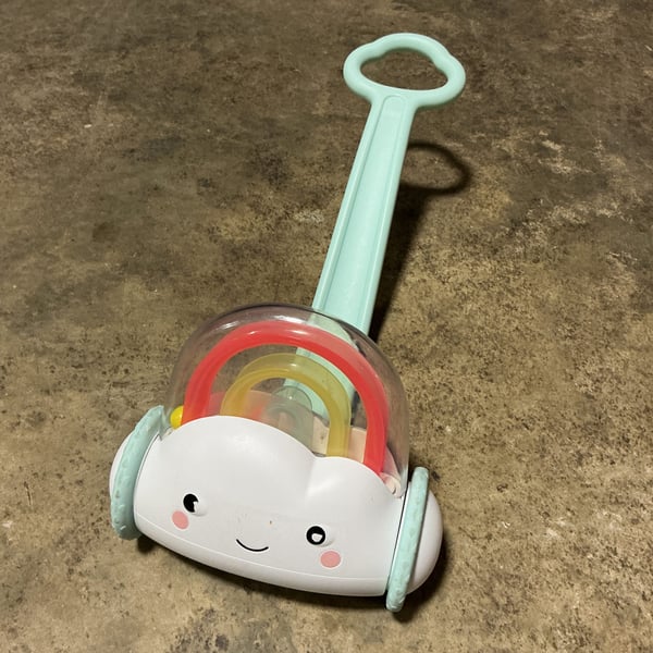 Skip Hop Silver Lining Cloud Baby Push Toy