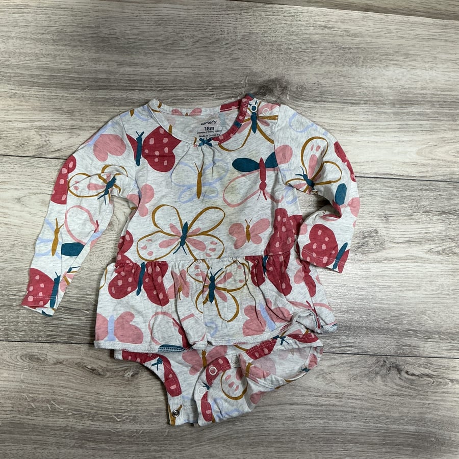 GIRLS - 18 Month - Outfit Onesie - Play Clothes Condition