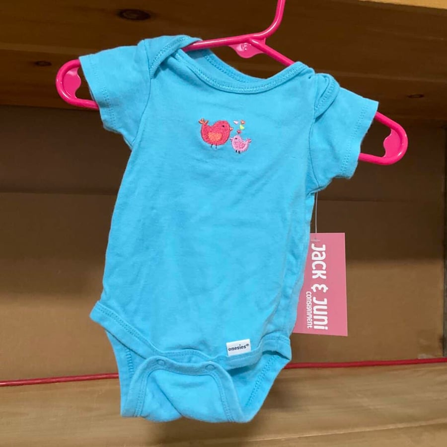 GIRLS - 0/3 Month - Onesie
