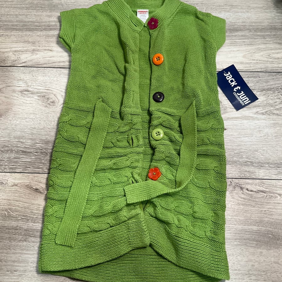 GIRLS - 3/4T - Cardigan - Vintage
