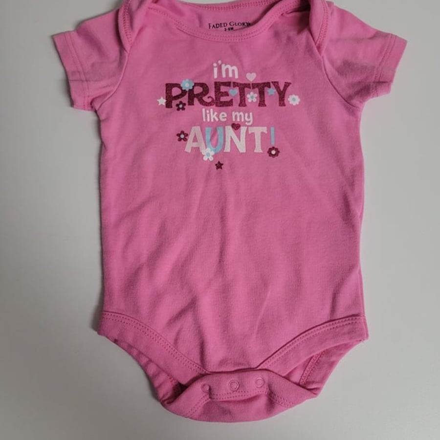 GIRLS - #1041 - 3/6 Months- Onesie