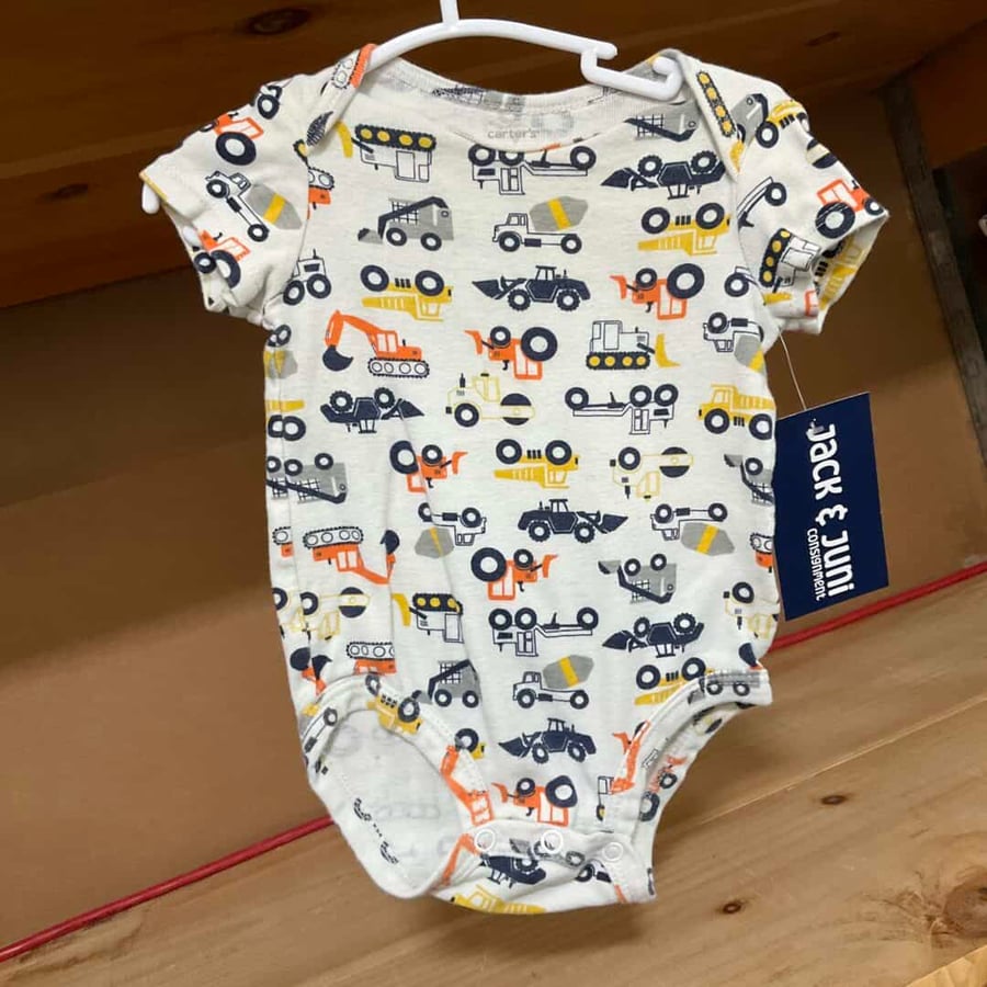 BOYS - 6 Month Onesie - Heavy Play Clothes