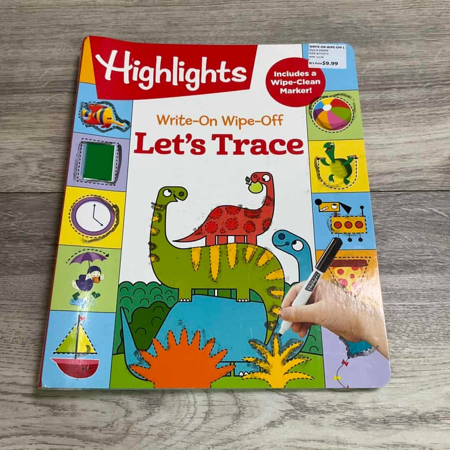 Write On - Wipe Off - Let's Trace