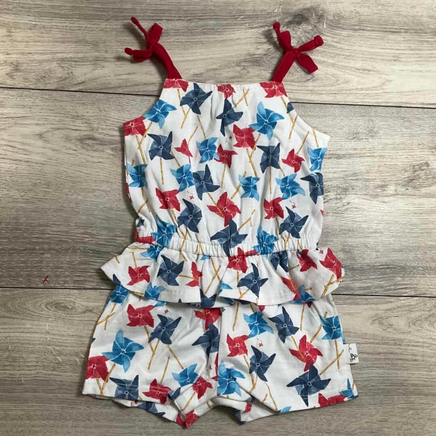 GIRLS - 3/6 Month - Romper - NEW