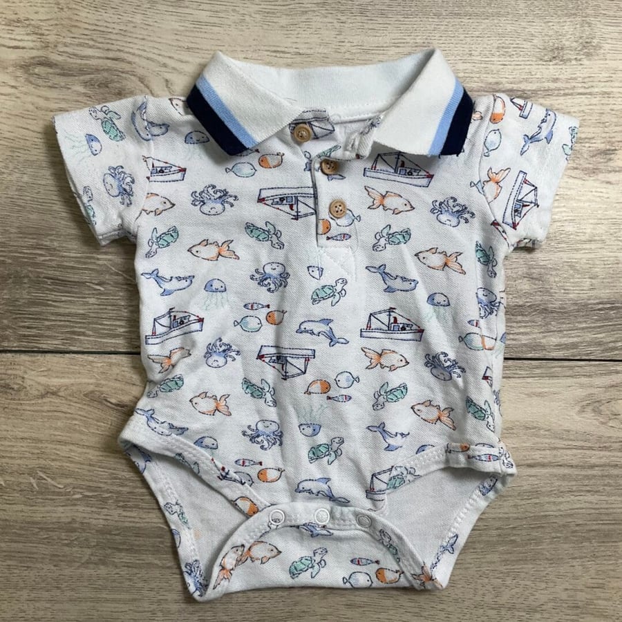 BOYS - 0/3 Month - Onesie