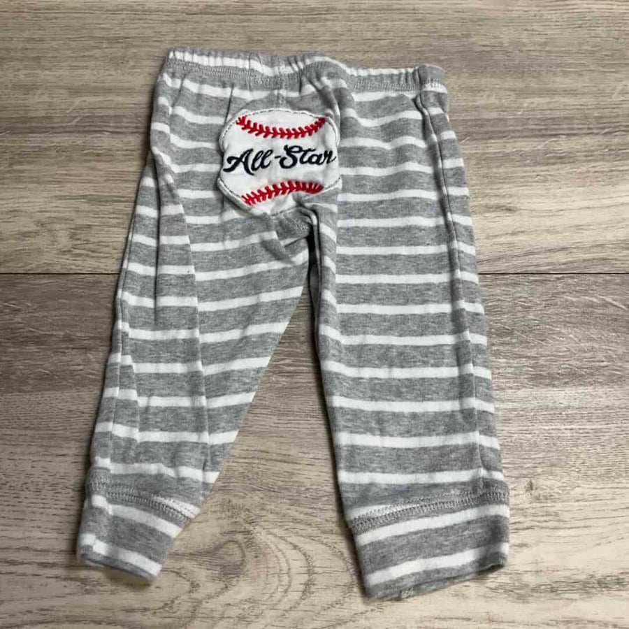 BOYS - 6 Months - Baseball Booty Pants