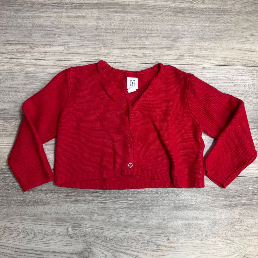 GIRLS - 12/18 Months - Cable Knit Cardigan