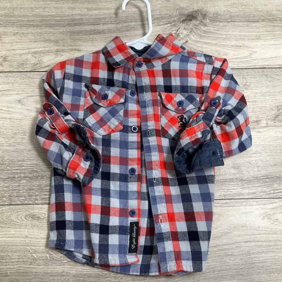 BOYS - 24 Month - Button Down Shirt