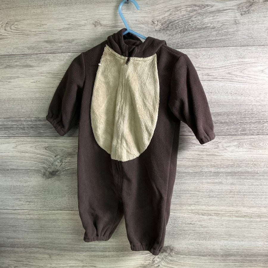BOYS - 3/6 Months - Hooded Baby Monkey Cold Suit