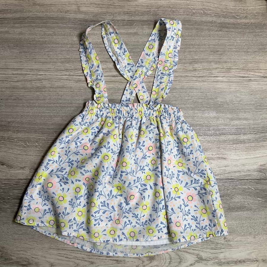 GIRLS - 2T - Overall Skirt