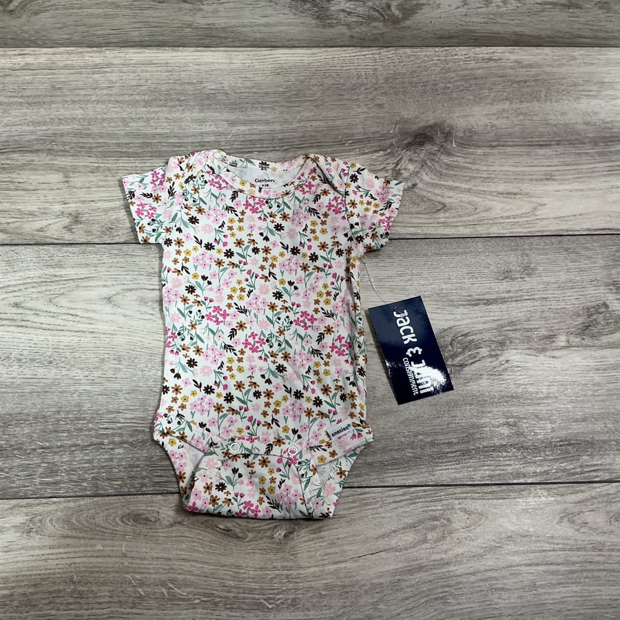 GIRLS - 0/3 Month - Onesie