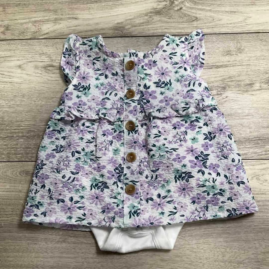 GIRLS - 6/9 Month - Onesie Outfit