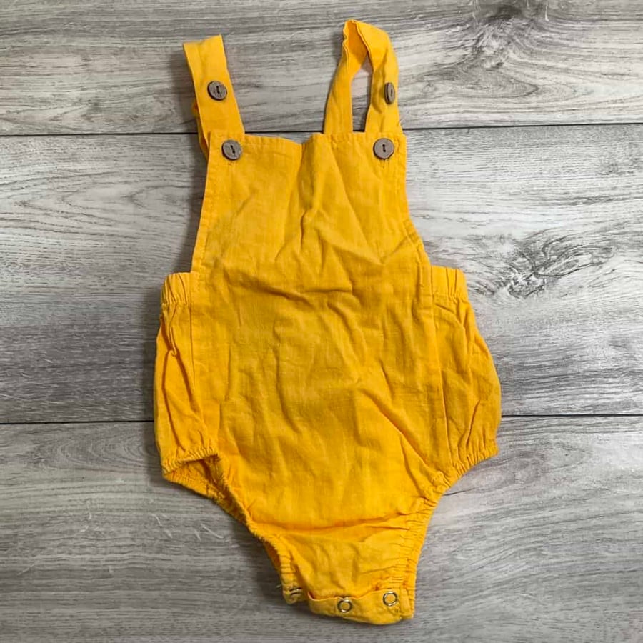 GIRLS - 6/9 Month - Overall Onesie