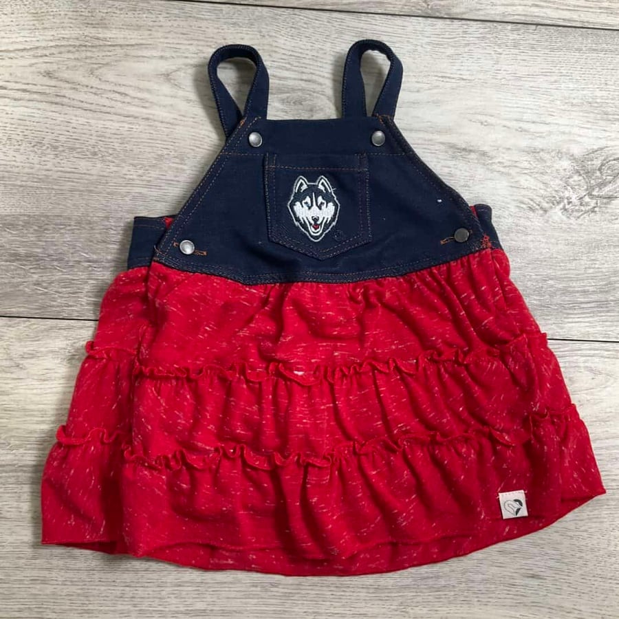 GIRLS - 3/6 Month - Overall Dress