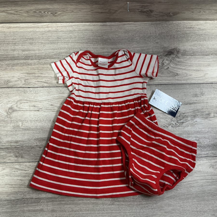 GIRLS - 2T - Dress and Bloomers