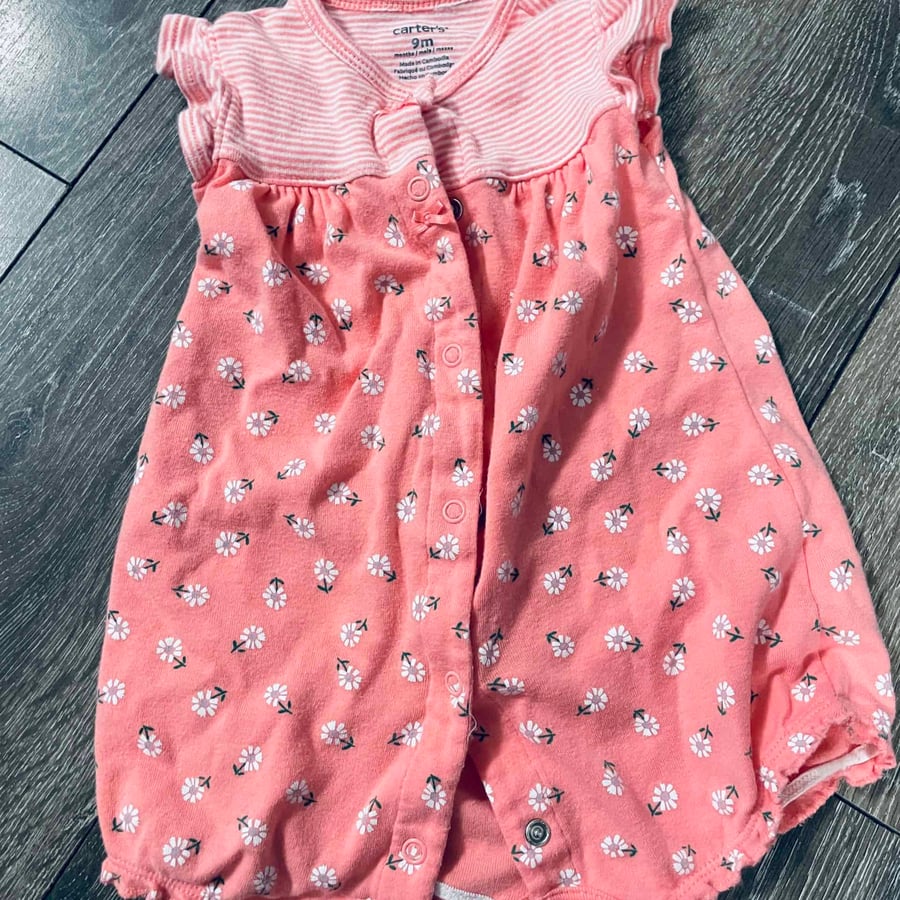 GIRLS - #2111 - 9 Months - Romper