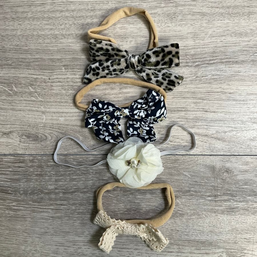 GIRLS - 0/6 Months - Hair Bows