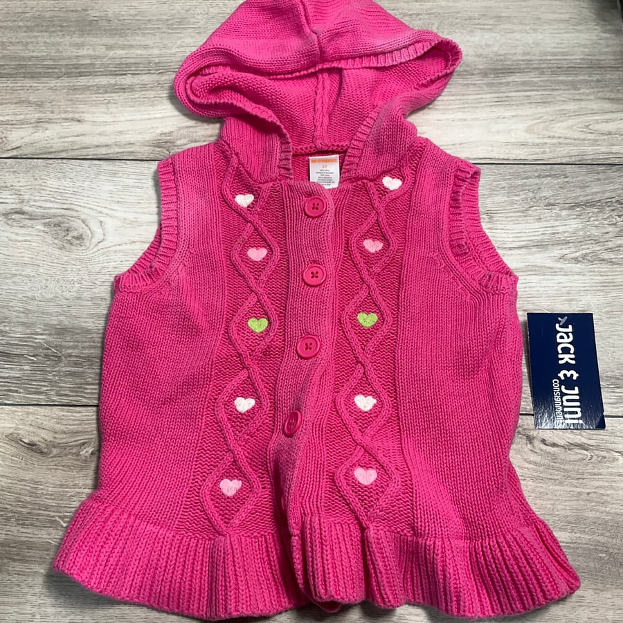 GIRLS - 3T - Jacket Vest - Vintage