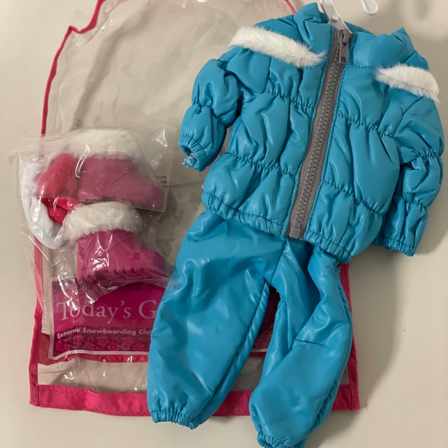 Today's Girl NEW Snowsuit & Boots