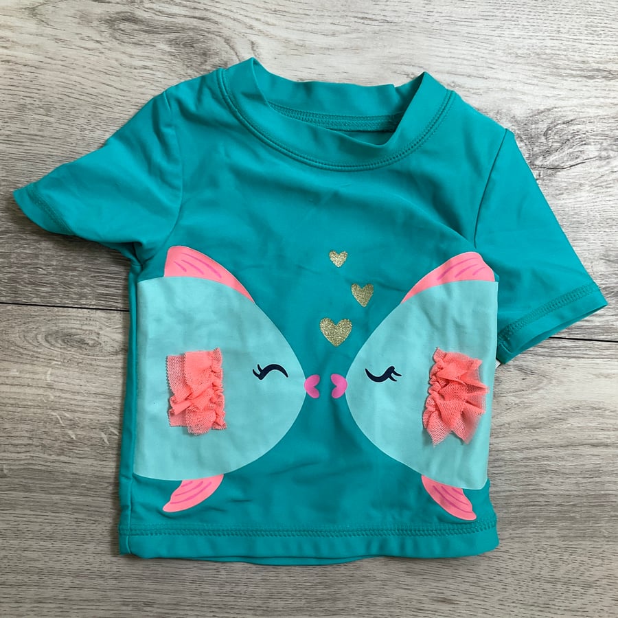 GIRLS - 12 Month - Swim Shirt