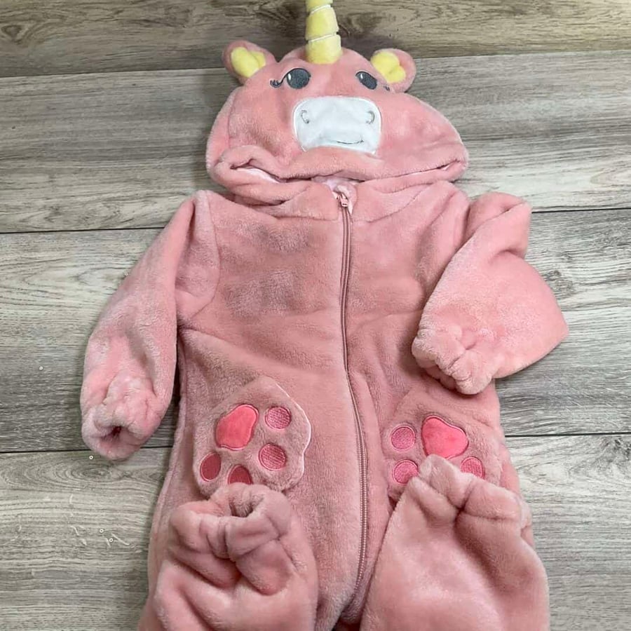 GIRLS - 12 Months - Unique Snow Suit