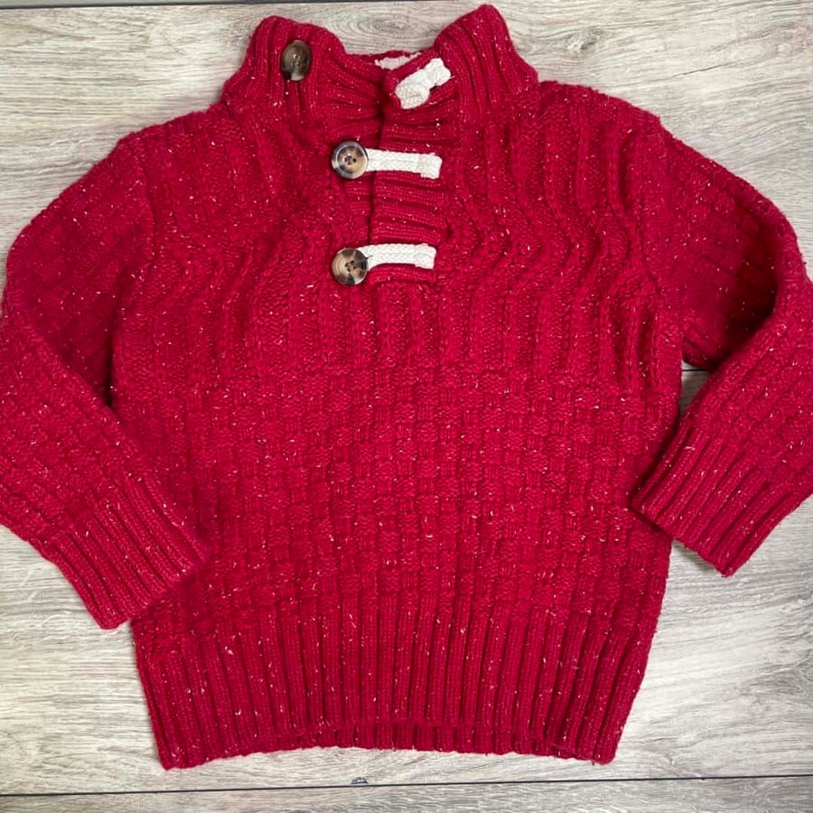 BOYS - 2T - Heavy Knit Sweater